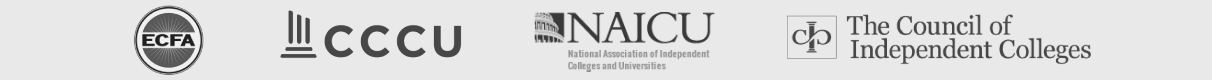 Awards: ECFA - Council for Christian Colleges & Universities - National Association of Independent Colleges and Universities - The Council of Independent Colleges